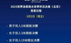 世俱杯买球:全红婵2025北京跳水世界杯总决赛赛程时间 女子10米跳台比赛时间